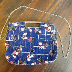 Anthropologie Beaded Bag